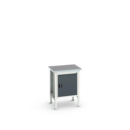 16921615-19 Bott Steel Workbench, 200kg Max Load, Adjustable Height, 930mm x 600mm x 700mm