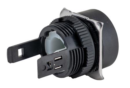 A165L-TGA-24D-2 Omron Omron A16 Illuminated Green Push Button DPDT-NO/NC Alternate