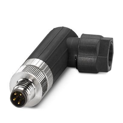 1482522 Phoenix Contact Industrial Circular Connectors, 4 Contacts, Cable Mount, M8 Connector, Plug, Male, IP65, IP67, SACC