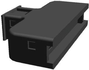 4-552008-1 50 Way Cover for use with CHAMP Connector