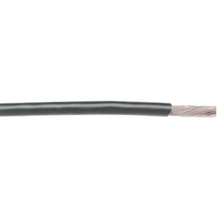 5853 SL005 Alpha Wire Hook-up Wire TEFLON Series Grey 0.14 mm² PTFE Equipment Wire, 26 AWG, 7/0.16 mm, 30m, PTFE Insulation, 5853