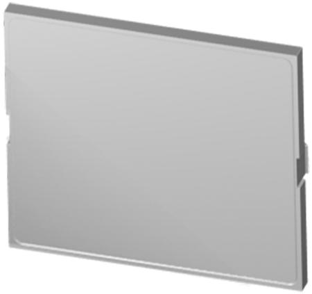 P05030201P.BL Italtronic Grey Polycarbonate Front Panel, for Use with Modulbox XTS