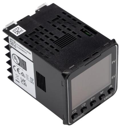 E5CD-QX2D6M-000 Omron E5CD Panel Mount PID Temperature Controller, 48 x 48mm 2 Input, 2 Output PNP, SSR, 24 V ac/dc Supply Voltage