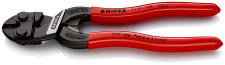 71 01 160 Knipex  160 mm High Performance Chrome Vanadium Steel Compact bolt cutter