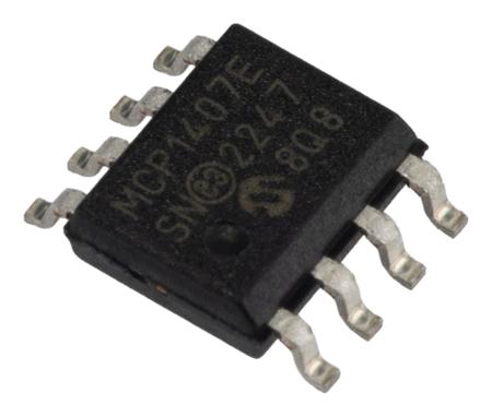 MCP1407-E-SN Microchip MCP1407-E/SN Low Side MOSFET Power Driver, 6A, 4.5 → 18 V 8-Pin, SOIC