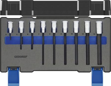 IN 19-009 Gedore Driver Bit Set 9 Pieces