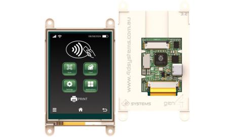 gen4-RP2350-32T 4D Systems  TFT TFT LCD Display / Touch Screen, 3.5in QVGA, 240 x 320pixels