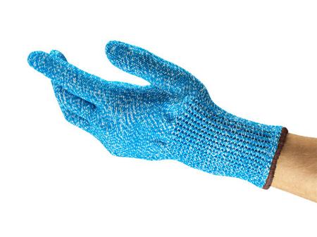 74500060 Ansell HyFlex 74-500 Blue HPPE, Polyester Abrasion Resistant, Cut Resistant Work Gloves, Size 6