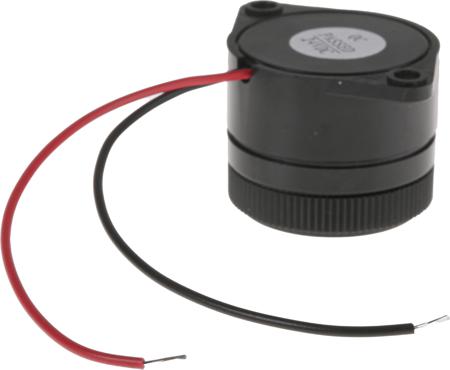 457-027 RS Pro 1.5 → 28 V dc 95dB Panel Mount Continuous Internal Piezo Buzzer, 3000 → 4000 Hz