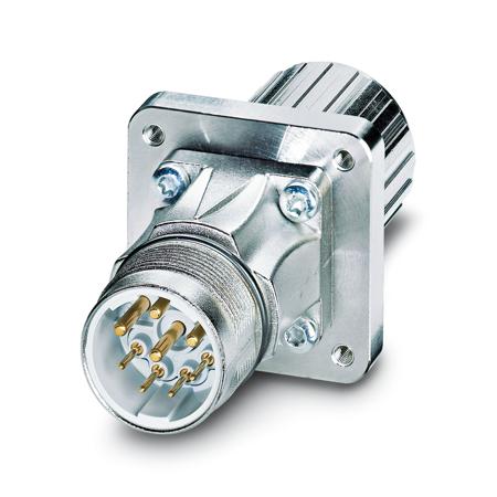 1241893 Phoenix Contact Circular Connector, 6 Contacts, Front Mount, M25 Connector, Plug and Socket, Male and Female Contacts,