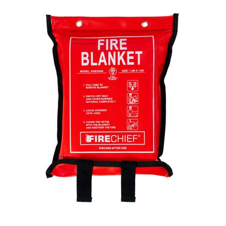 325-347 Glass Fibre Fire Blanket