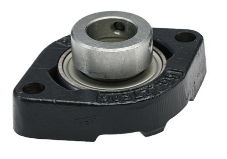 FLCTE20-XL 2 Hole Flanged Bearing Unit, , 20mm ID