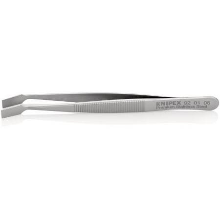 92 01 06 Knipex 120 mm, Stainless Steel, Smooth, Tweezer