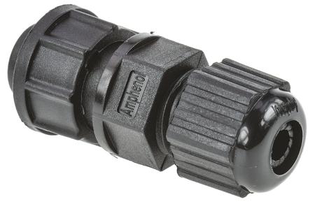 BD-05BFMA-LL7001 Amphenol Connector, 5 contacts Panel Mount Plug, Solder IP67