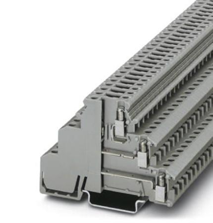 2774237 Phoenix Contact  DIKD 1.5-TG Series Grey, 2.5mm², Triple-Level, Screw Termination