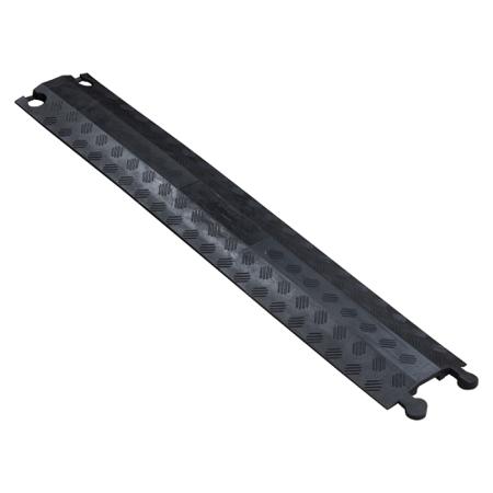 182-3875 RS PRO 765mm Black Cable Cover in Polyurethane