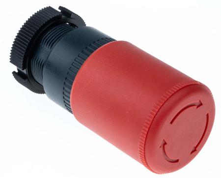 ZA2BS834 Schneider Electric ZA2 Series Latching Emergency Stop Push Button, 22mm Cutout
