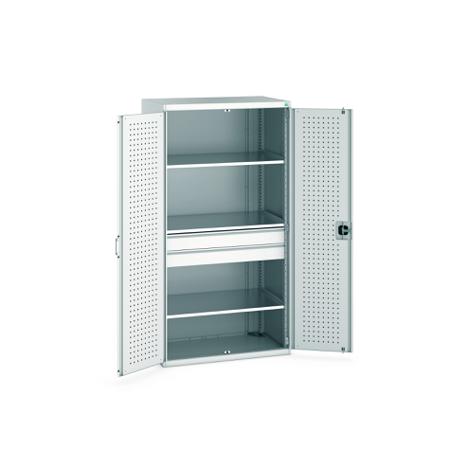 40021169-16V Bott 2 Door Sheet Steel Floor Standing Cupboard, 1050 X 650 X 2000mm