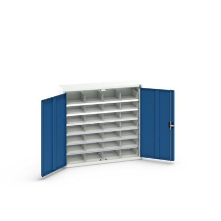 16926502.11 Bott 2 Door Sheet Steel Cupboard, 1050 x 350 x 1000mm