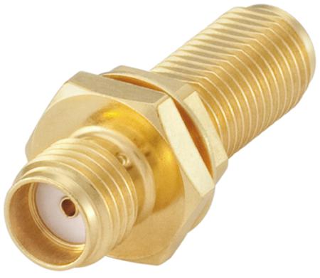32K601-K00L5 Rosenberger Straight 50Ω RF Adapter SMA Socket to SMA Socket 18GHz