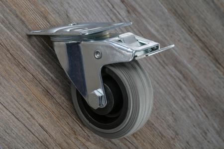 828-6303 RS PRO Swivel Castor Wheel, 70kg Capacity, 75mm Wheel