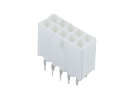 39-31-0100 Molex 5566 Series Vertical Through Hole PCB Header, 10 Contact(s), 4.20 mm Pitch, 2 Row, Shrouded