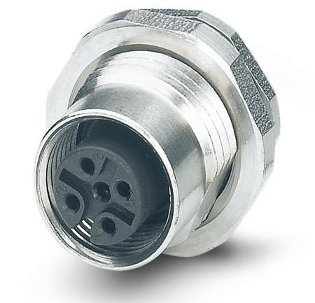 1554733 Phoenix Contact Circular Connector, 5 Contacts, Panel, M12 Connector, Socket, Female, IP65, IP67, IP69K, SACC Series