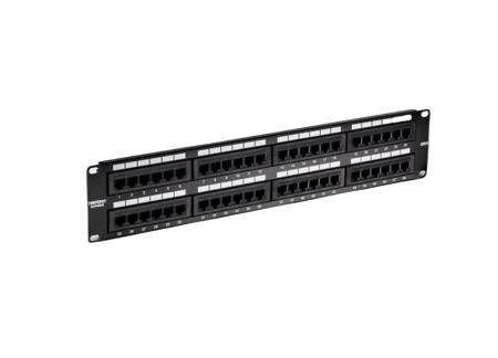 TC-P48C6 Trendnet TC Series Cat6 48 Port Patch Panel Unshielded Black