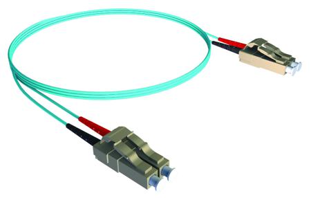 JLCLC1DOM3 CAE Multimedia Connect to LC OM3 Multi Mode Fibre Optic Cable, 50μm, 1m