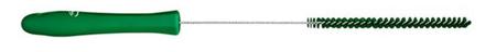 53632 Vikan Medium Bristle Green Hand Brush, 3.5mm bristle length, Polyester, Polypropylene, Stainless Steel bristle material