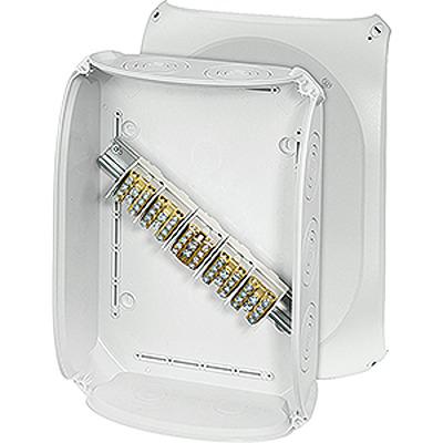DK 5035 S HENSEL DK Series Grey Polycarbonate Junction Box, IP66, 122 x 355 x 255mm
