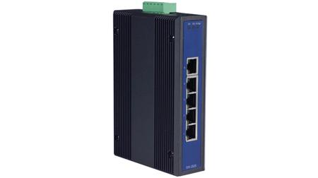 EKI-2525-BE Advantech EKI Series DIN Rail, Wall Unmanaged Ethernet Switch, 5 RJ45 Ports, 100Mbit/s Transmission, 12 → 48V dc