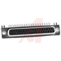 FCE17-C37SA-440 connector,filtered d-sub,rt angle pcb mount,37 socket contact receptacle,820pF