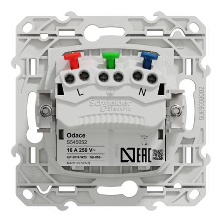S545052 Schneider Electric Anthracite, 1 Gang, Odace