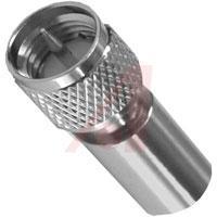 182328 connector,rf coaxial,mini-uhf terminator plug,50 ohm,for jacks and receptacles