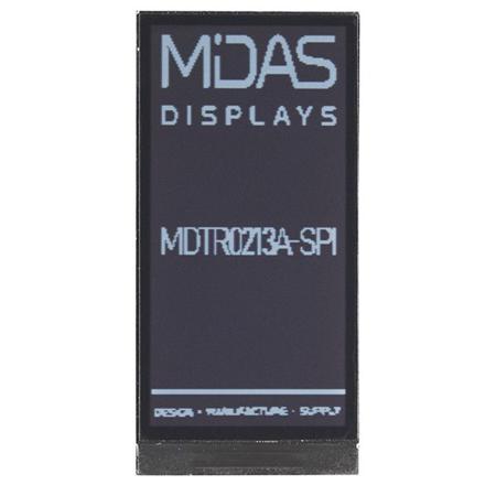 MDTR0213A-SPI Midas  Reflective TFT LCD Module, 2.13in, 122 x 250pixels