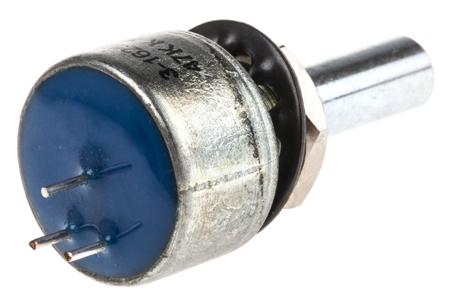 404802692040 TE Connectivity M 47kΩ Rotary Potentiometer 1-Gang Panel Mount,