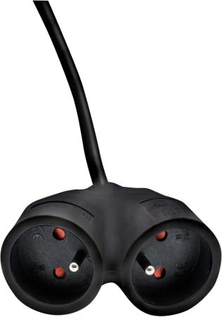 1161821213 brennenstuhl 3m Type E - French Extension Lead,  2 Socket 230 V, IP20