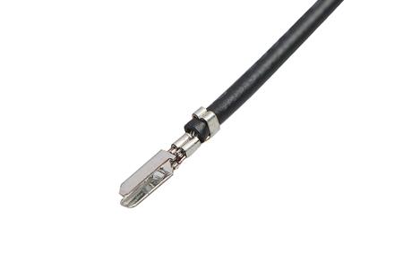 215711-1113 Molex Male CLIK-Mate to Unterminated Crimped Wire, 225mm, 26AWG, Black