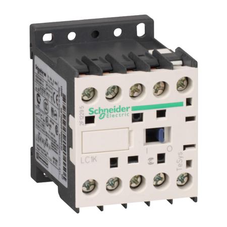 LC1K0610K7 TeSys K LC1K Contactor, 3 Pole, 6 A, 1 NO + 1 NC