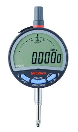 543-720B Mitutoyo Metric Plunger Digital Indicator, 25.4 mm Measurement Range, 0.0005mm/0.001mm/0.01mm Resolution , H