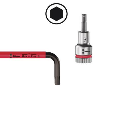 05022669001 Wera L Shape Long Arm Hex Key Set 9 pieces Stainless Steel