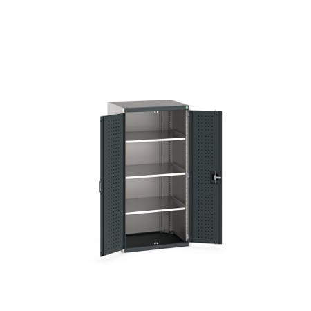 40020114-19V Bott 2 Door Sheet Steel Floor Standing Cupboard, 800 X 650 X 1600mm