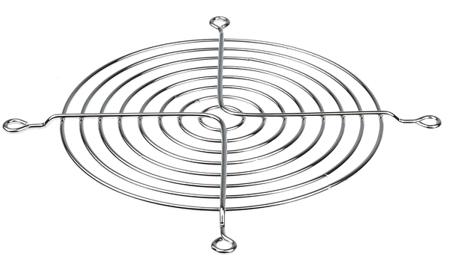 FG-12 Sunon  Series Steel Finger Guard for 120mm Fans, 105mm Hole Spacing, 120 x 120mm