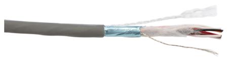 78154 SL005 Alpha Wire Ecogen Ecocable Mini Series Data Cable, 4 Pairs, 8 Cores, 0.09 mm², Screened, 28 AWG, 30m, Screened Shield,