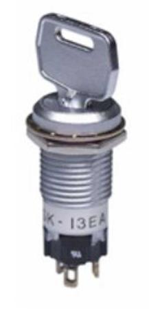 SK13EAW01 NKK Switches Keylock Switch, SPDT, 3 A 3-Way