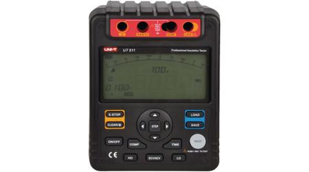 UT511 UNI-T  Insulation Resistance Tester, 1000V Max, 10GΩ Max, CAT III 690V
