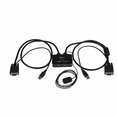 SV211USB StarTech.com 2 Port USB USB, VGA KVM Switch, 2048 x 1536 Maximum Resolution