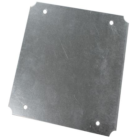 CHDASMP46 CAMDENBOSS CHDASMP Series Steel Mounting Plate for Use with X Series Heavy Duty Enclosure, 179 x 129 x 1.6mm