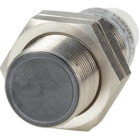 197838-E57PS-18SNN5-Q Inductive Barrel Proximity Sensor, M18 NO, 48 V